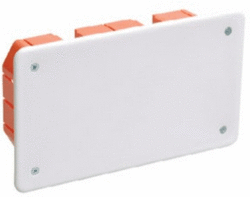Коробка КМ41026 распаячная 172х96x45мм для полых стен (с саморезами