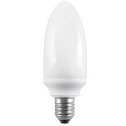 Лампа энергосберегающая свеча КЭЛ-C Е14 9Вт 2700К ИЭК