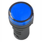 Лампа AD22DS(LED)матрица d22мм синий 36В AC/DC  ИЭК
