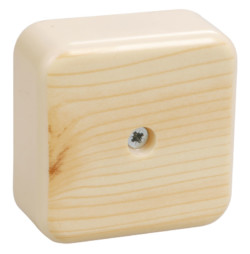 Коробка КМ41206-04 распаячная для о/п 50х50х20мм сосна (с контактной группой)